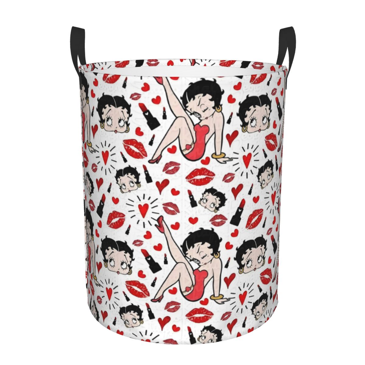 Baby Nursery Laundry Hamper - Çizgi Film Kızı B-Boop Çamaşır Sepeti