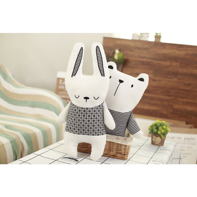 Baby Unicorn Nursery - Pamuk Dolgulu Oyuncak Tavşan Ayı Unicorn