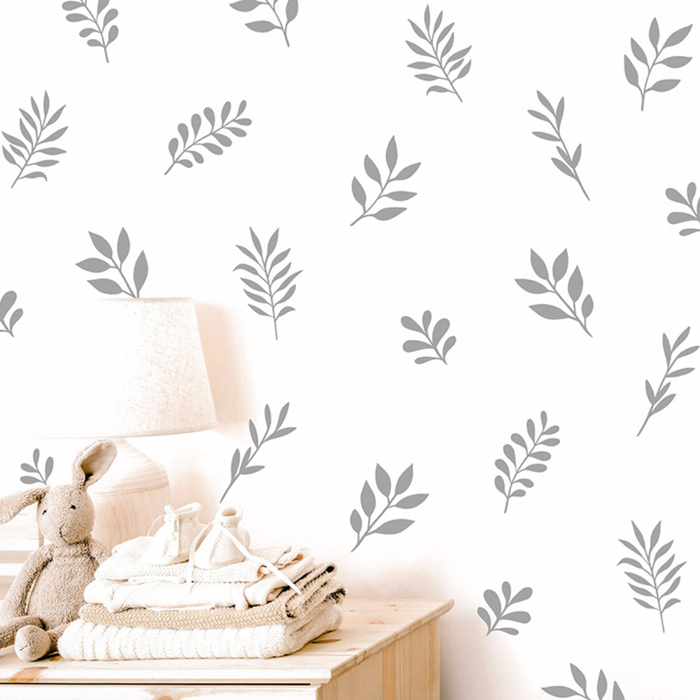 Baby Nursery Products - 41 adet botanik yaprak duvar sticker