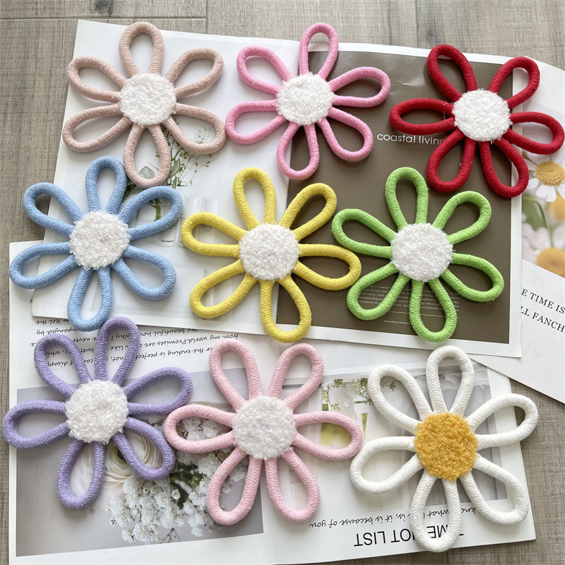Baby Nursery Products - Pamuk halat dokuma papatya çiçek duvar