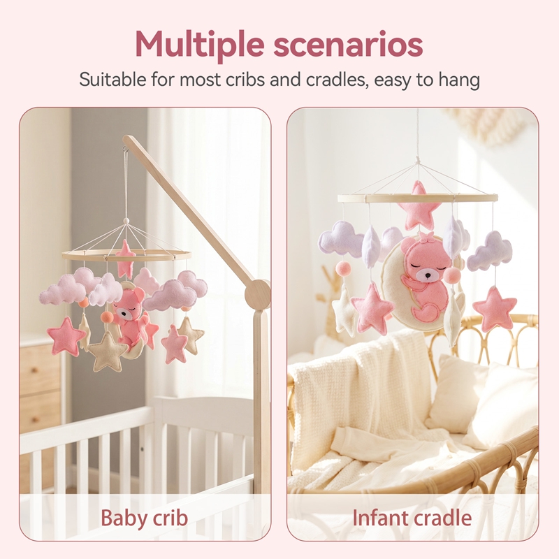 1 Adet Ahşap Bebek Beşik Müzik - Baby Nursery Music incelemesi ve fiyatı