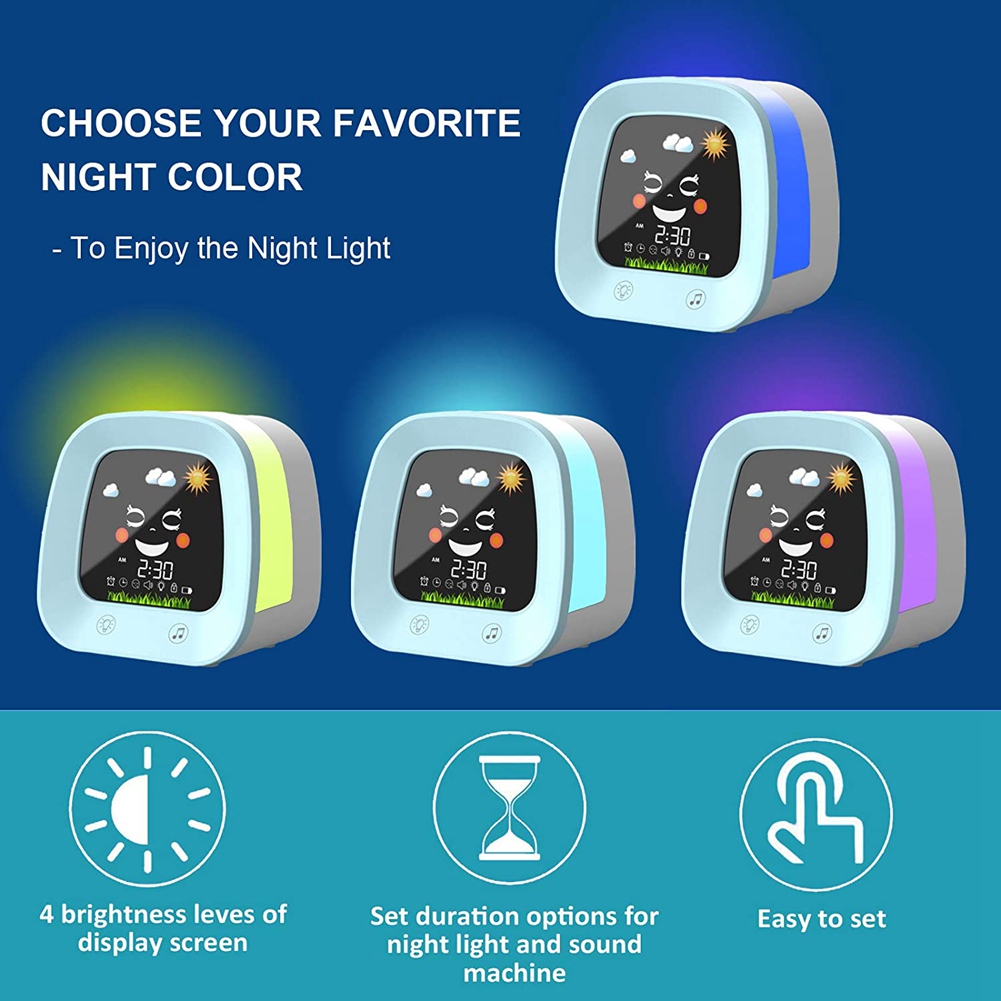 A23E-1 Çocuklar İçin Alarm Saa - Sound Sleep Trainer Clock incelemesi ve fiyatı
