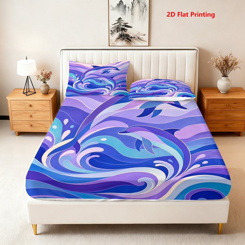 Okyanus Dalgası Yunuslu Yatak  - Baby Nursery Ocean Theme incelemesi ve fiyatı