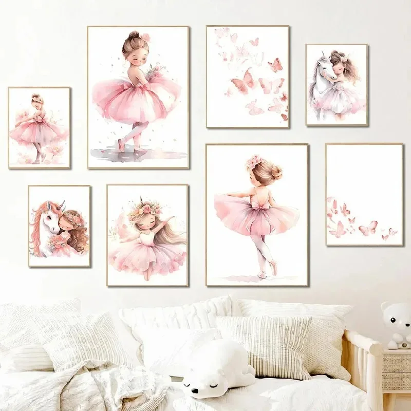 Pembe Balerin Kız Unicorn Kele - Baby Unicorn Nursery incelemesi ve fiyatı