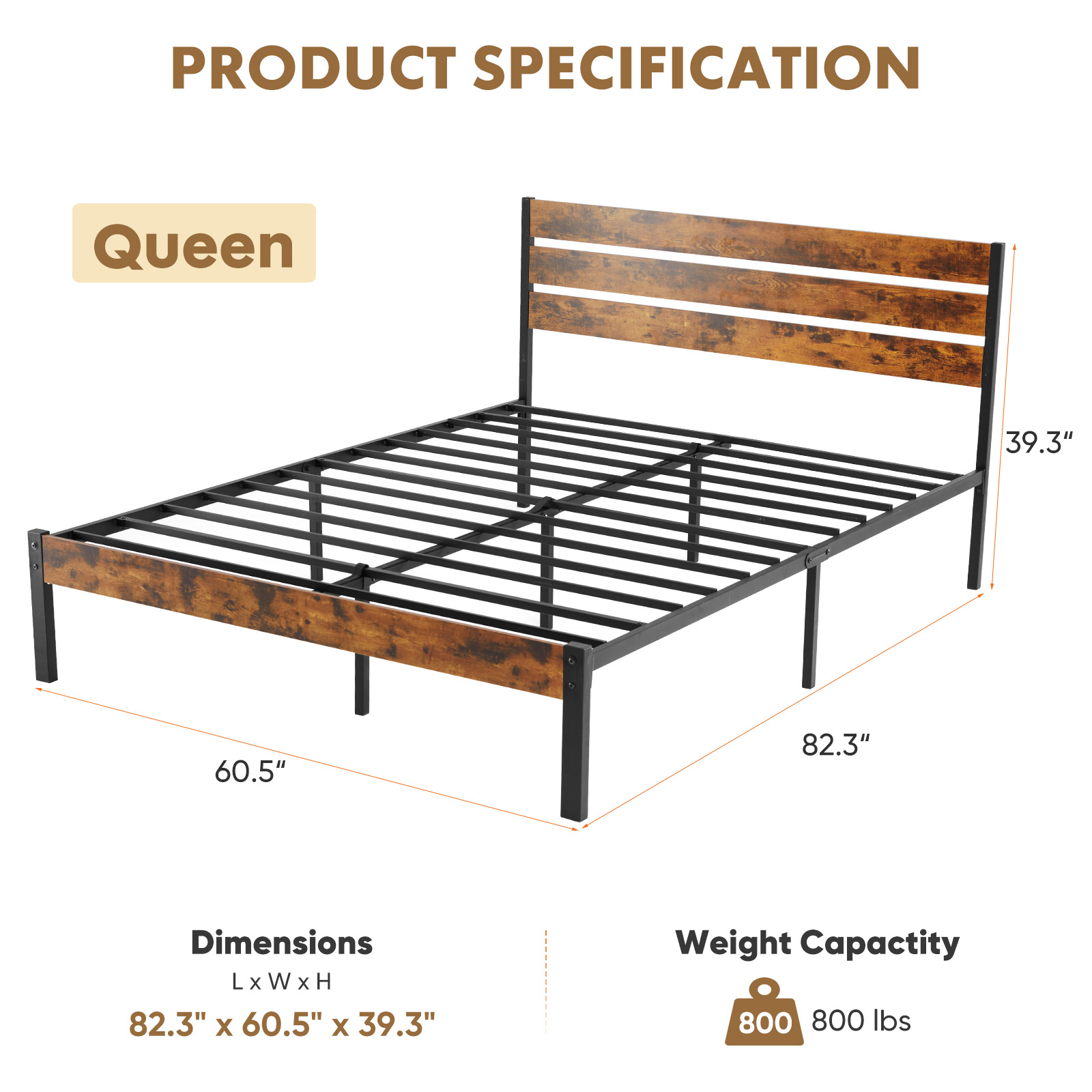 MCQ Ahşap Başlıklı ve Metal Pl - Baby Nursery Furniture incelemesi ve fiyatı