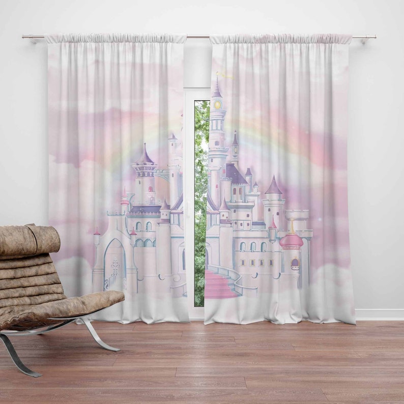 Prenses Kalesi Kreş Perdesi Ço - Baby Nursery Blackout Curtains incelemesi ve fiyatı