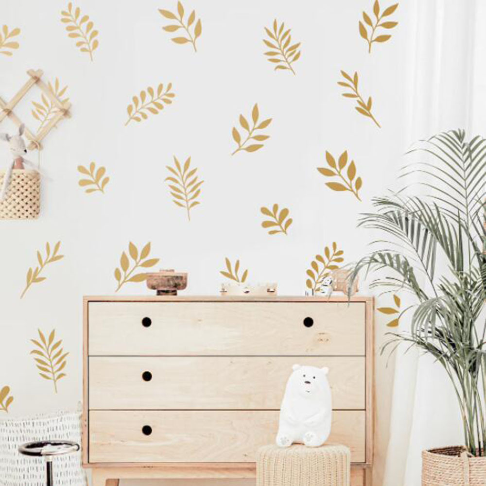 41 adet botanik yaprak duvar s - Baby Nursery Products incelemesi ve fiyatı