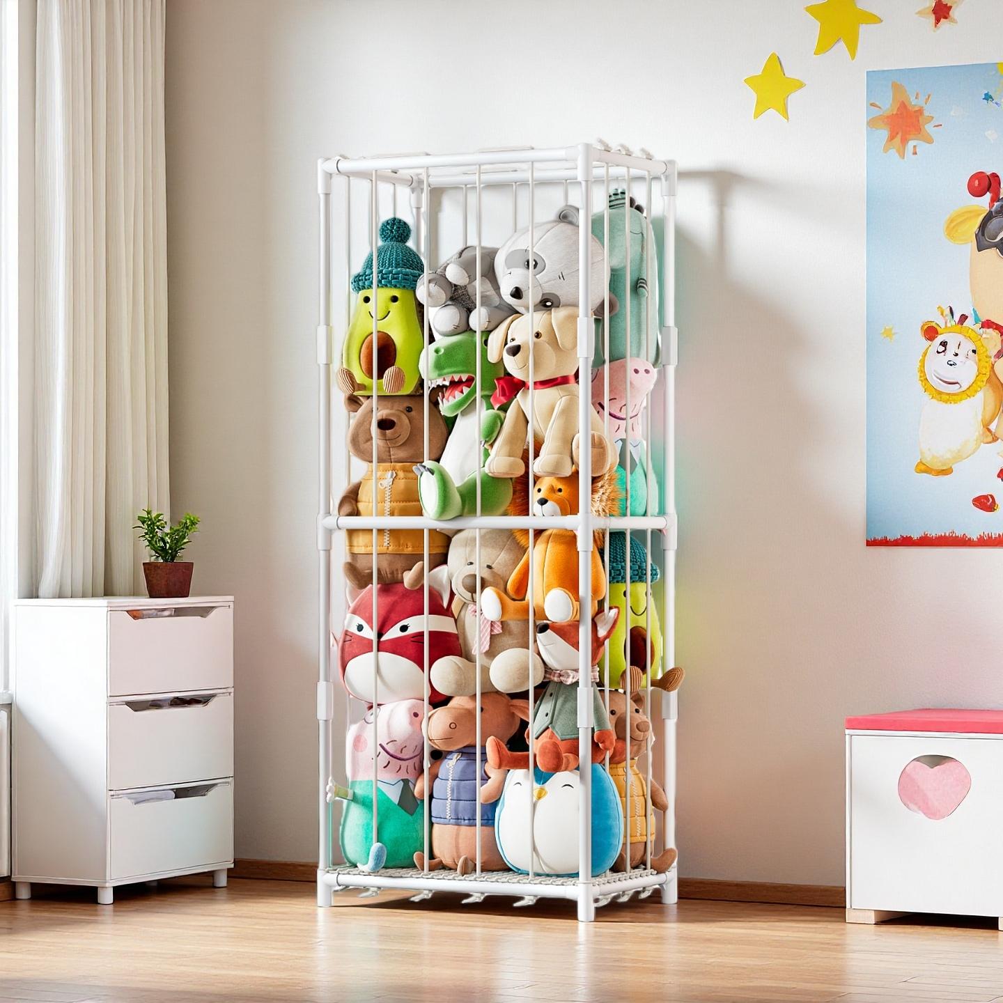 Dikey Peluş Oyuncak Saklama Dü - Baby Nursery incelemesi ve fiyatı