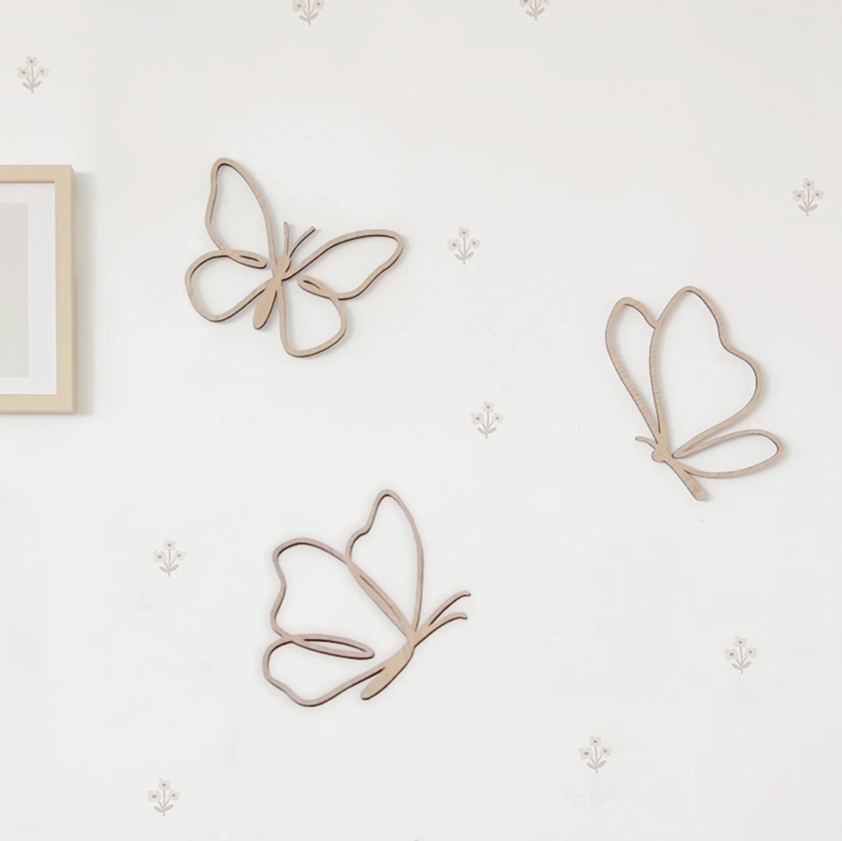 Ahşap Kelebek Levhası, Ahşap D - Baby Nursery Products incelemesi ve fiyatı