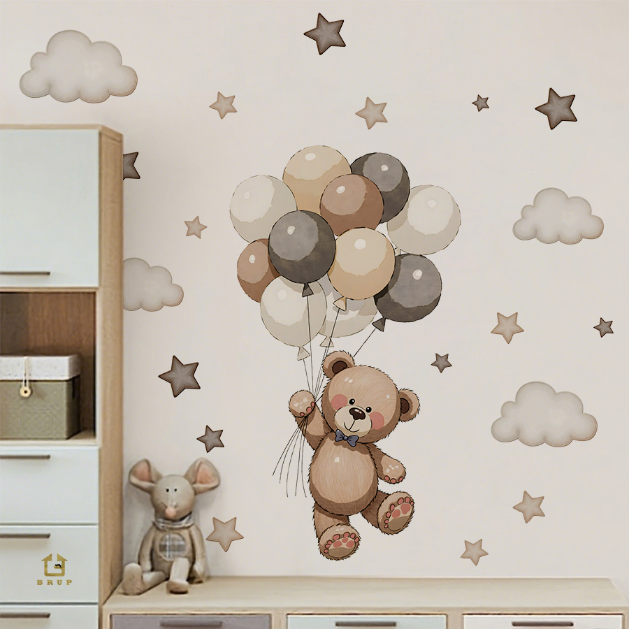 Sevimli Oyuncak Ayı Duvar Çıka - Baby Nursery Products incelemesi ve fiyatı