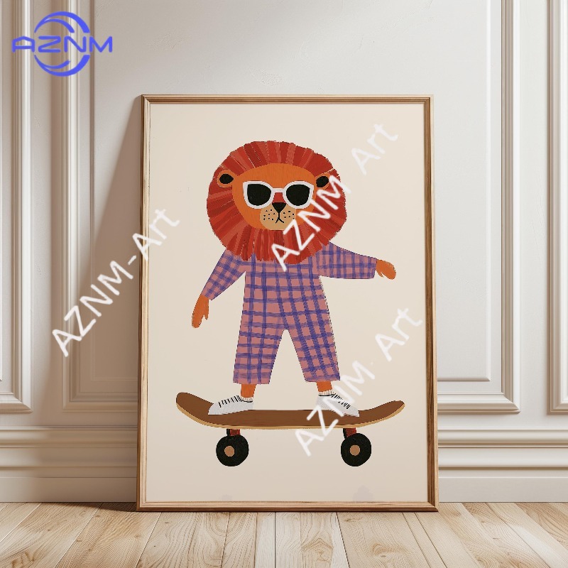 1 adet komik hayvan kaykay pos - Baby Nursery Products incelemesi ve fiyatı