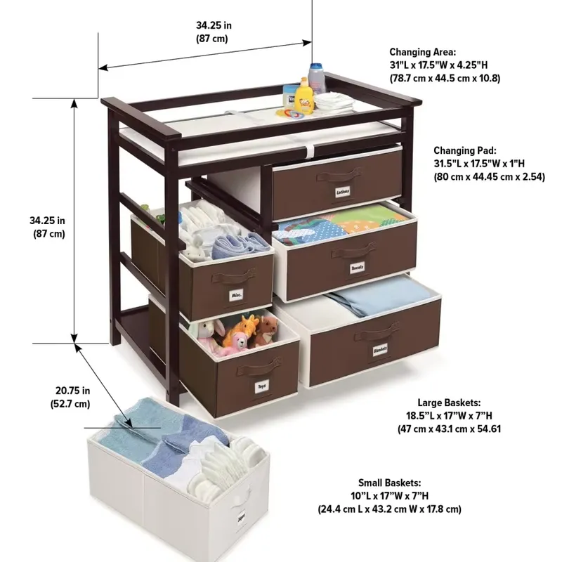 Modern Ahşap Bebek Şifonyeri,  - Baby Nursery Furniture incelemesi ve fiyatı